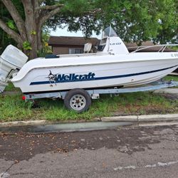 Wellcraft 19ft Center Console Boat