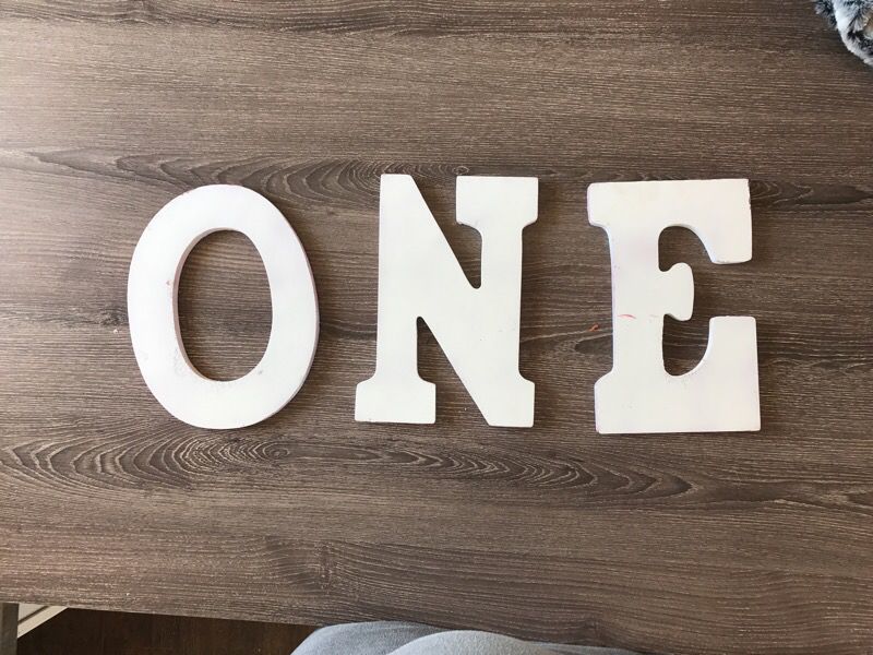 Wood letters