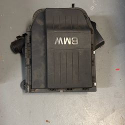 07-13 BMW 335I 3.0 TWIN TURBO AIR INTAKE CLEANER FILTER BOX WITH TUBES
