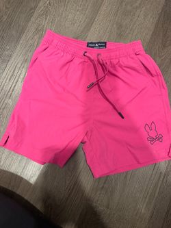 Psycho Bunny Pink Swim Shorts