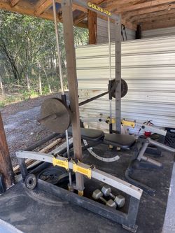 Weight Bench/ Squat Rack