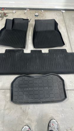 Tesla brand  model y all weather floor mats