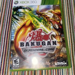 Bakugan: Defenders of the Core Clean CIb  (Microsoft Xbox 360, 2010)