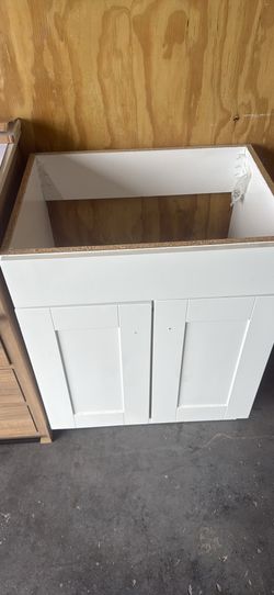 🚿 Project Source Dover 24” Bathroom Vanity Cabinet – White