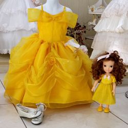 Princess Bell costume dress/ Beauty end the Beast 