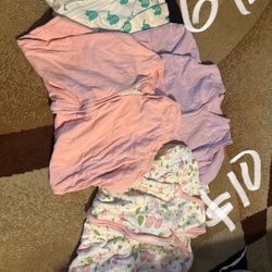 Babygirl Sleep Sacks 6-12 Months 