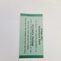 Urban Air Adventure Park Ultimate Package Ticket