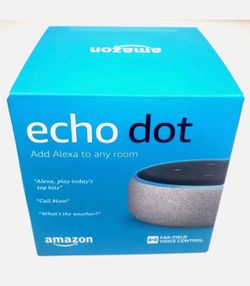 Alexa echo dot smart speaker