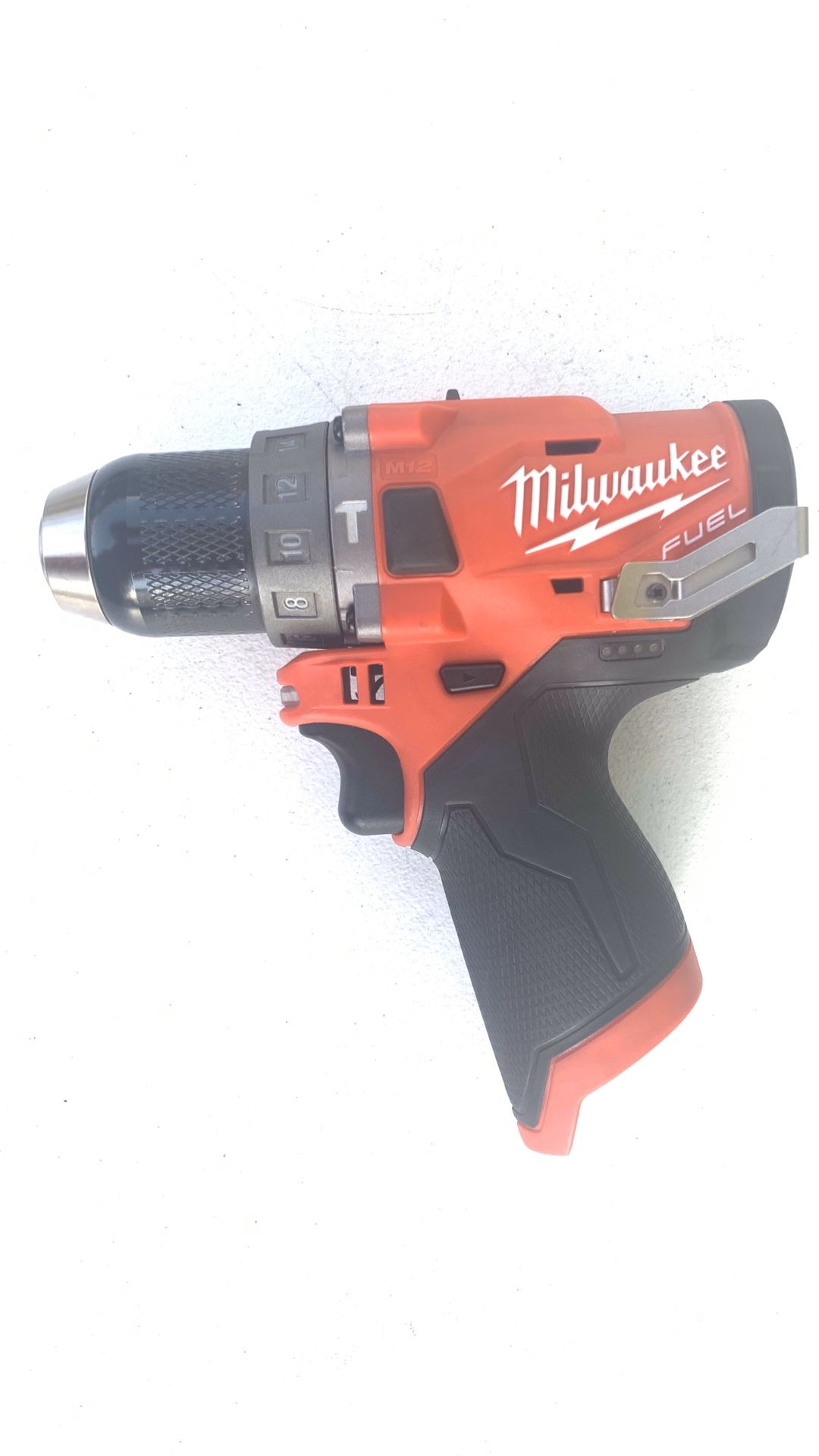 Milwaukee M12 FUEL 12-Volt Lithium-Ion Brushless Cordless 1/2 in. Hammer Drill (Tool-Only)