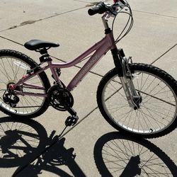 24” Girls Pink Diamondback Mountain Bike
