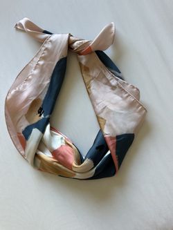 Satin Scarf Multi Color