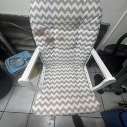Glider Rocking Chair With Ottoman 