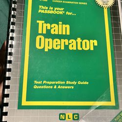 Train Operator Pass Book