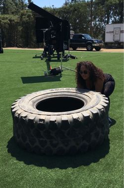 CrossFit Tractor Tires for fitness training!