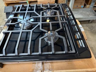 Suburban 3675A RV Gas Cooktop Three Burner Slide In SCSB3S3XSX