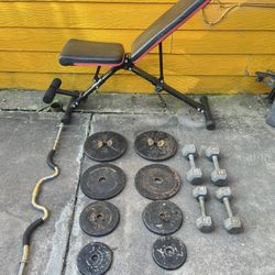 Weight and bench