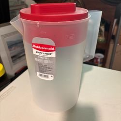 Pitcher. Brand new. Rubbermaid simply pour