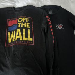 Vans Off The Wall Long Sleeve Set Of Two
