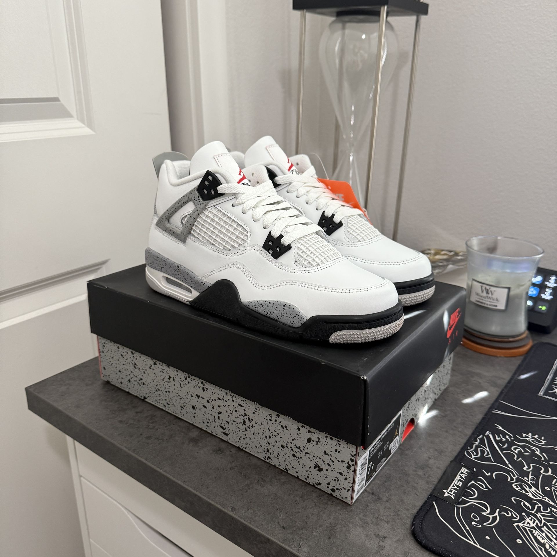 Jordan 4 Retro White Cement Youth