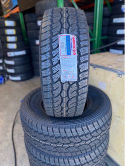 35x12.50r17 Americus AT 4 New Tires Installed and balanced