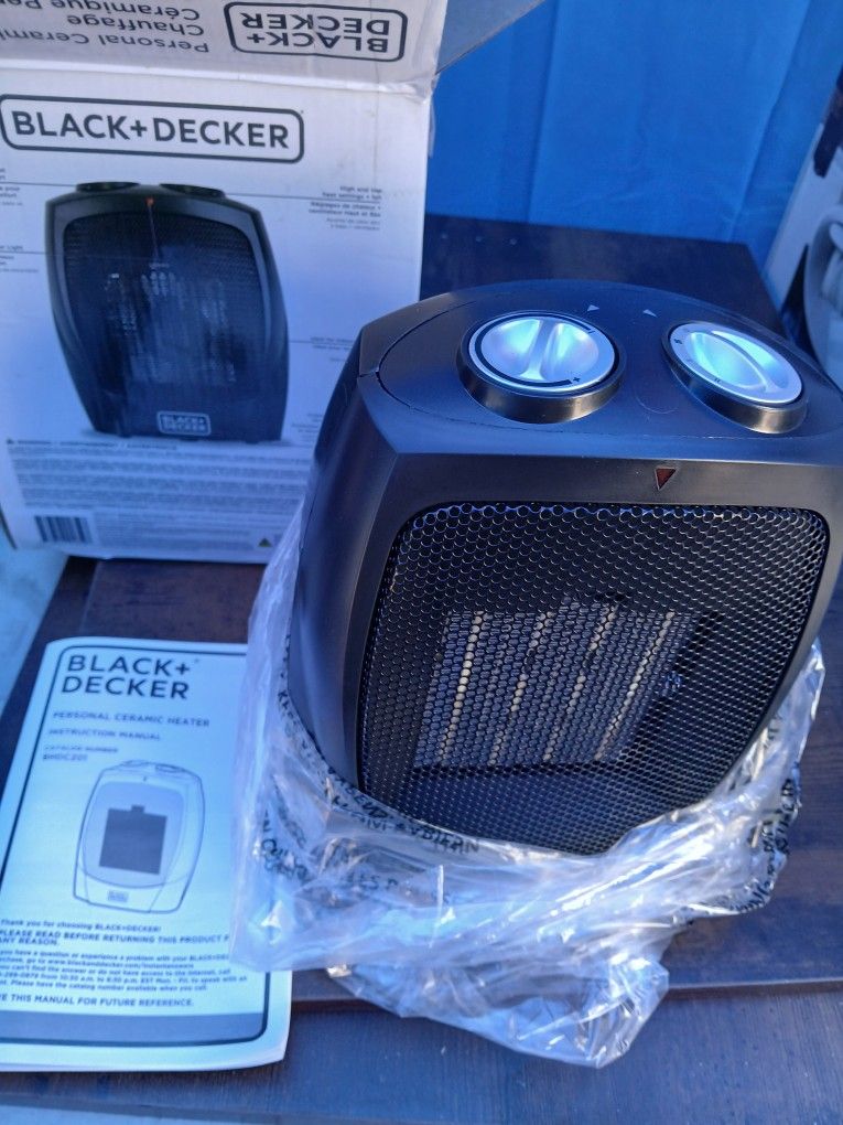 New 1,500-Watt Electric Personal Ceramic Space Heater