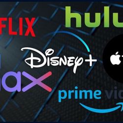 Netflix - Hulu - Disney+ HBO Max - Apple TV - Amazon Prime 