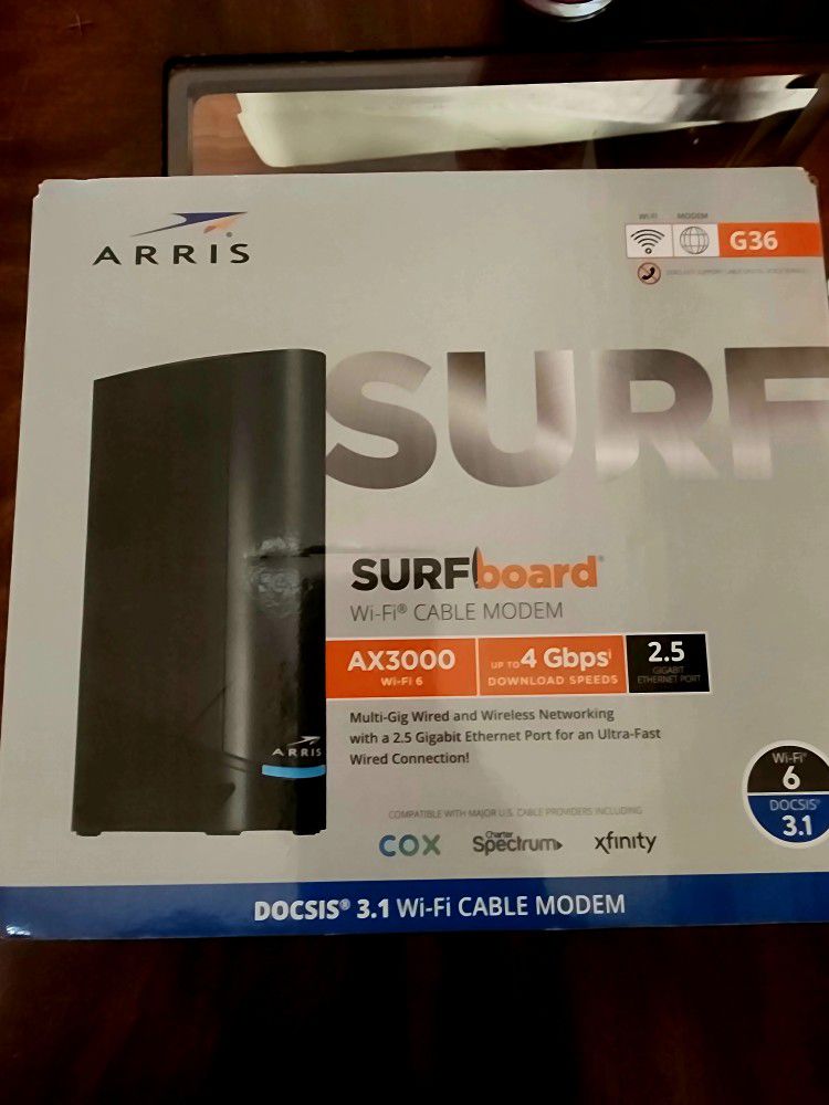Modem Router Arris G36 Surfboard 