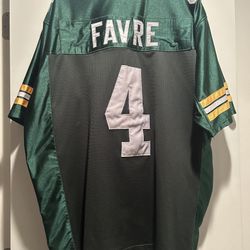 Brett Farve Vintage Green Bay Packers Jersey Men’s Size Large 