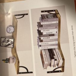 2 Floating Shelves 