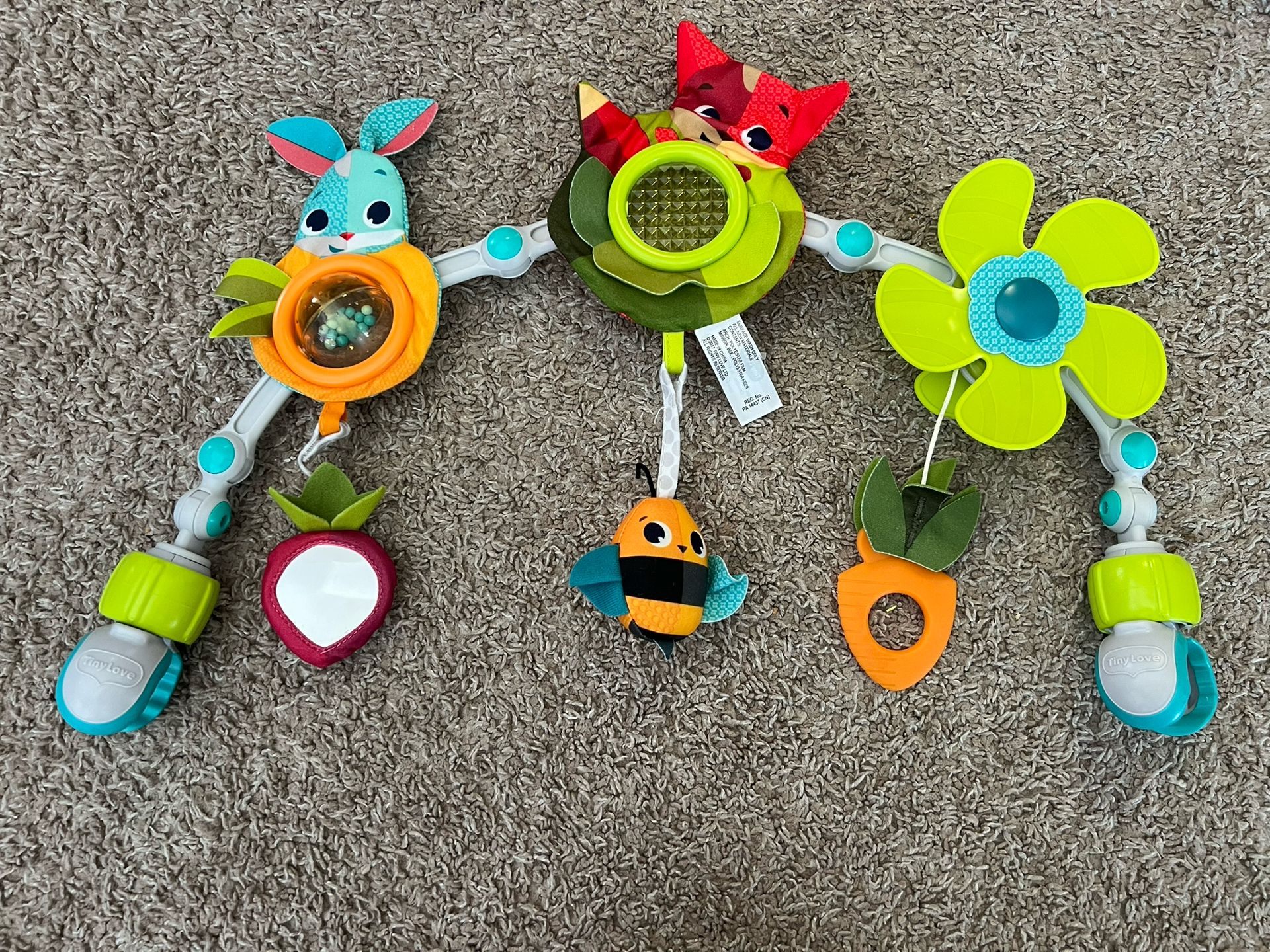 Car seat/Stroller Clip On Activity Center