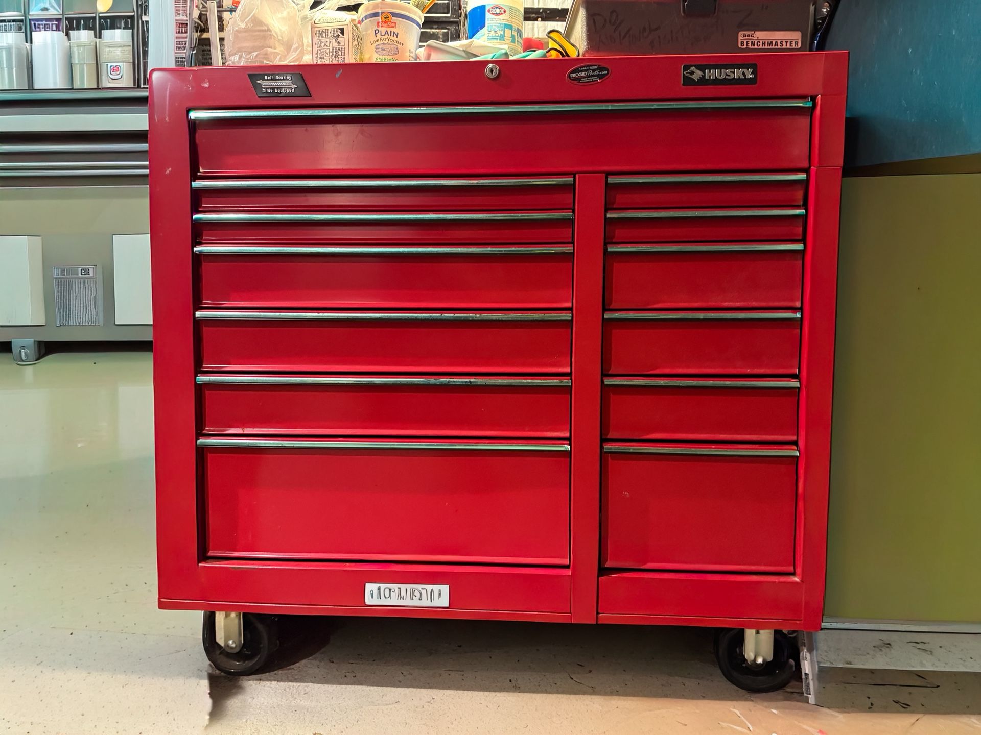 Husky Heavy Duty 13-Drawer Toolbox – Red