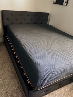 Bed and mattress