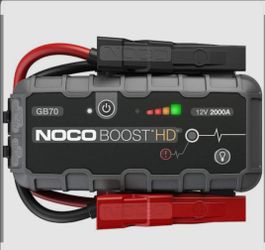 New noco boost HD GB 70 battery jumper in box new