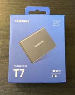 Samsung 2TB T7 Portable SSD (Titan Gray)
