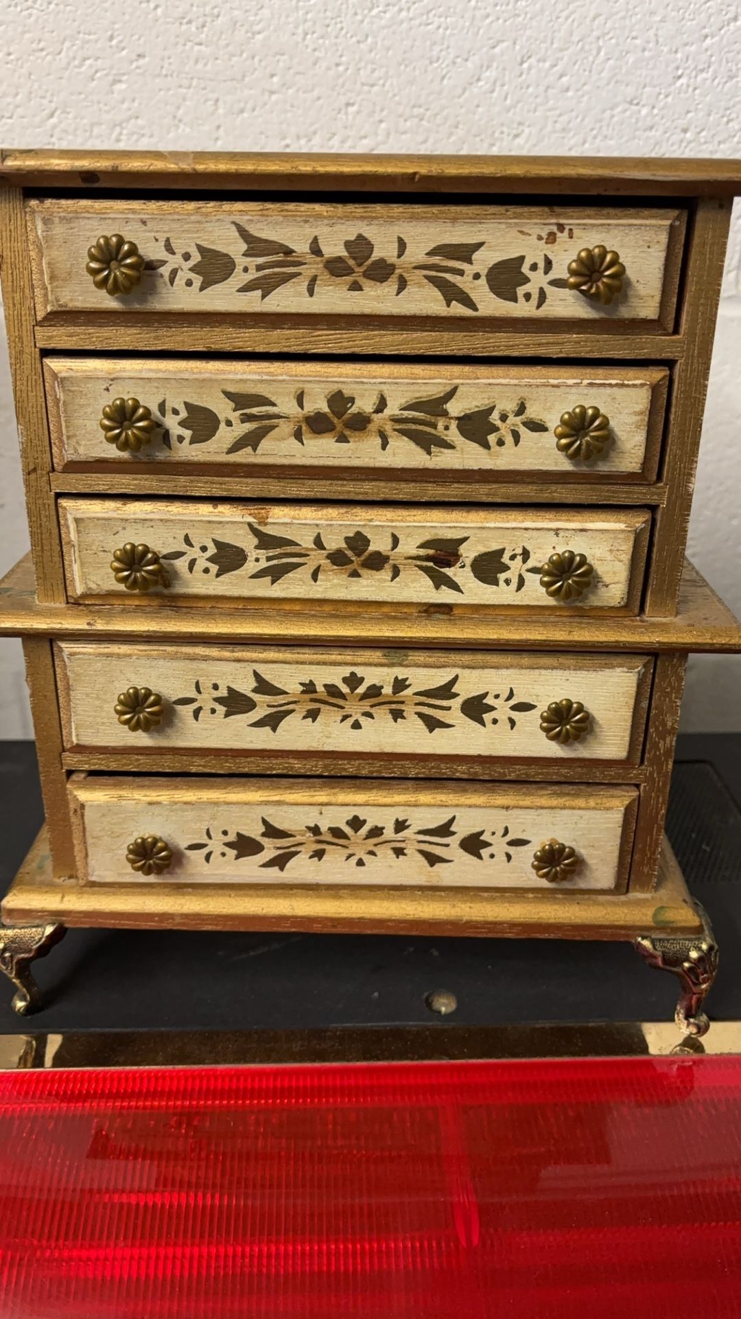 Vintage Jewerly Box With Music