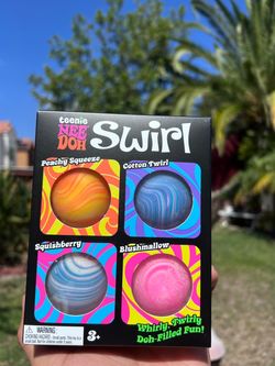 NeeDoh Swirl 4-Pack Stress Balls $25