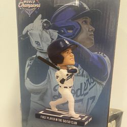 Shohei Ohtani Dodgers 50/50 Bobblehead Brad New 