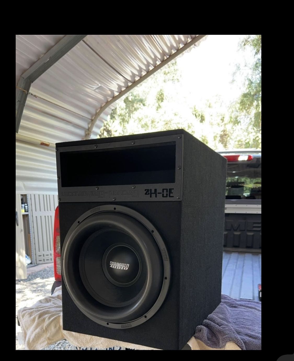 15’ Ported Ground Shaker Subwoofer Box