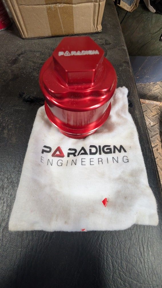 Paradigm Engineering Billet Oil Filter Adapter A90 Supra
