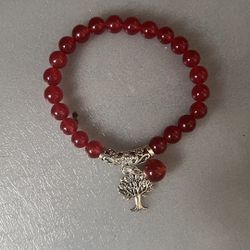 TIGER EYE , AMETHSY, ROSE QUARTZ AVENTURINE SINGLE BRACELET 