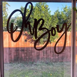 Baby Shower Boy Sign 