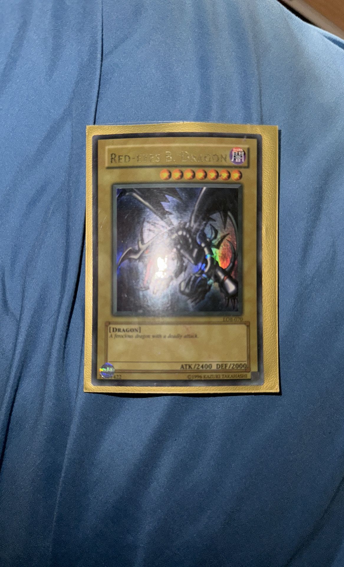 Yu Gi Oh Red Eyes B Dragon Ultra Rare Card