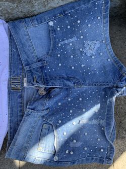 Justice girls short shorts size 14