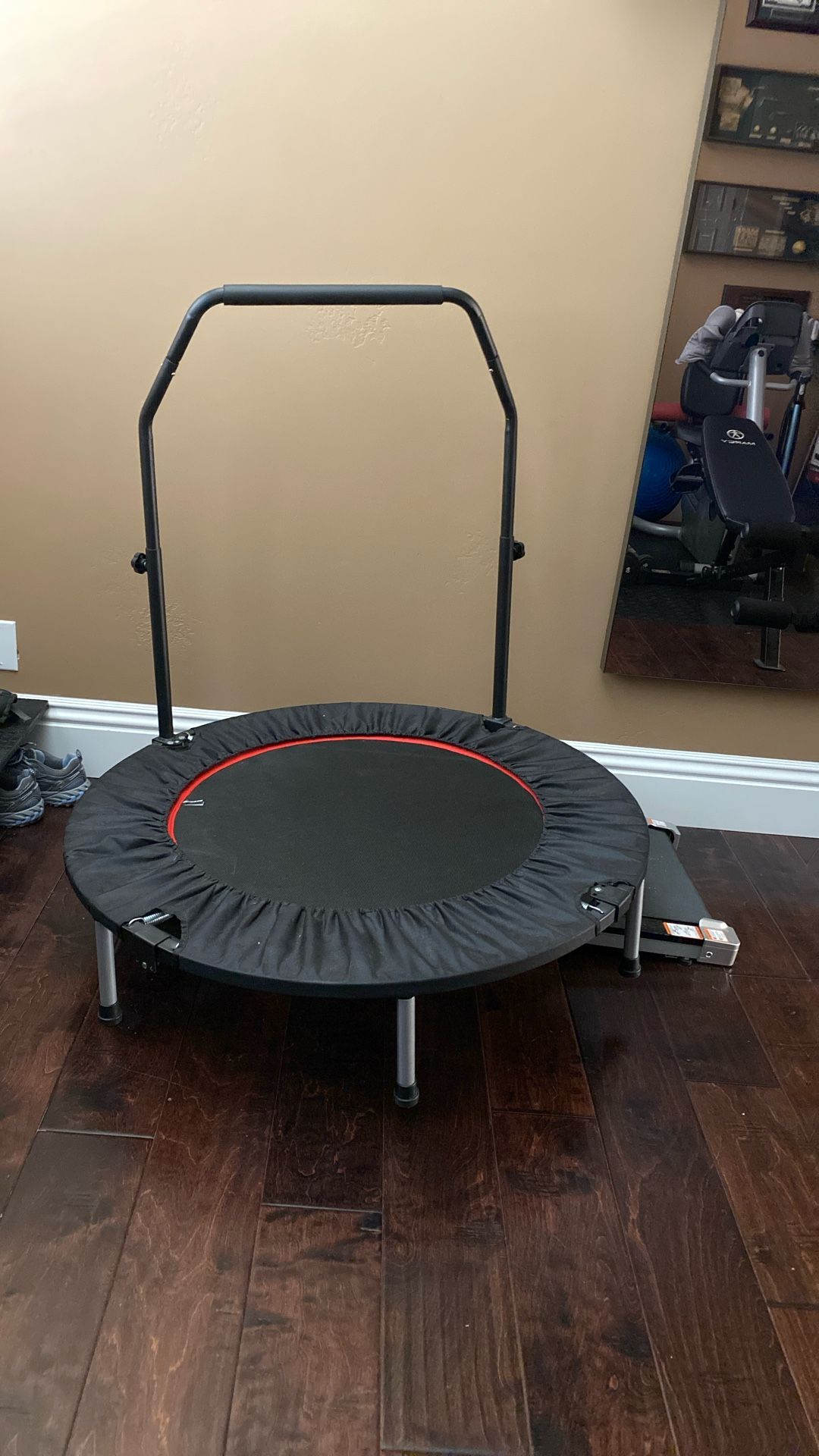 Rebounder trampoline