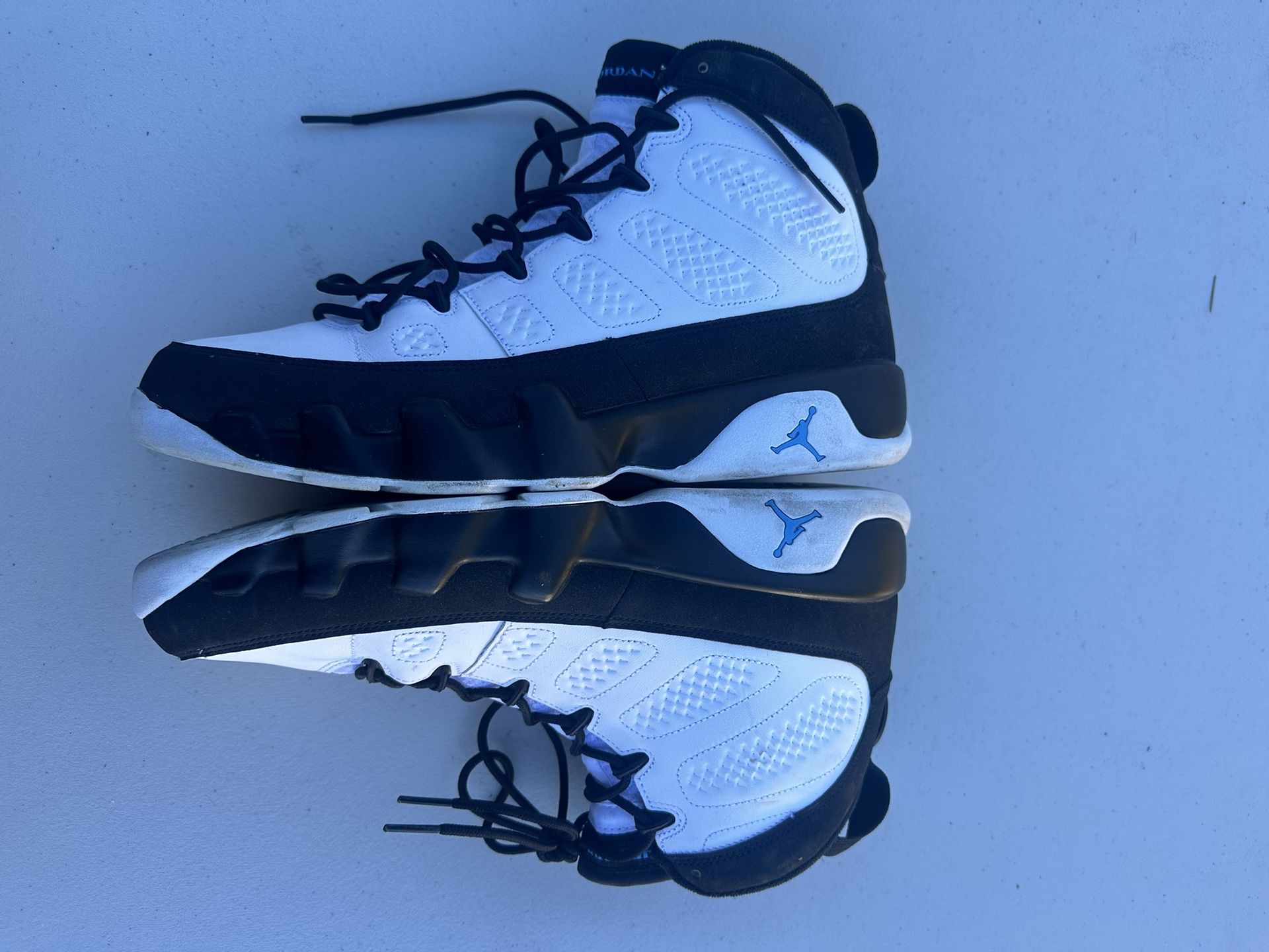 Men Jordan Retro 9 Size 11.5 University Blue
