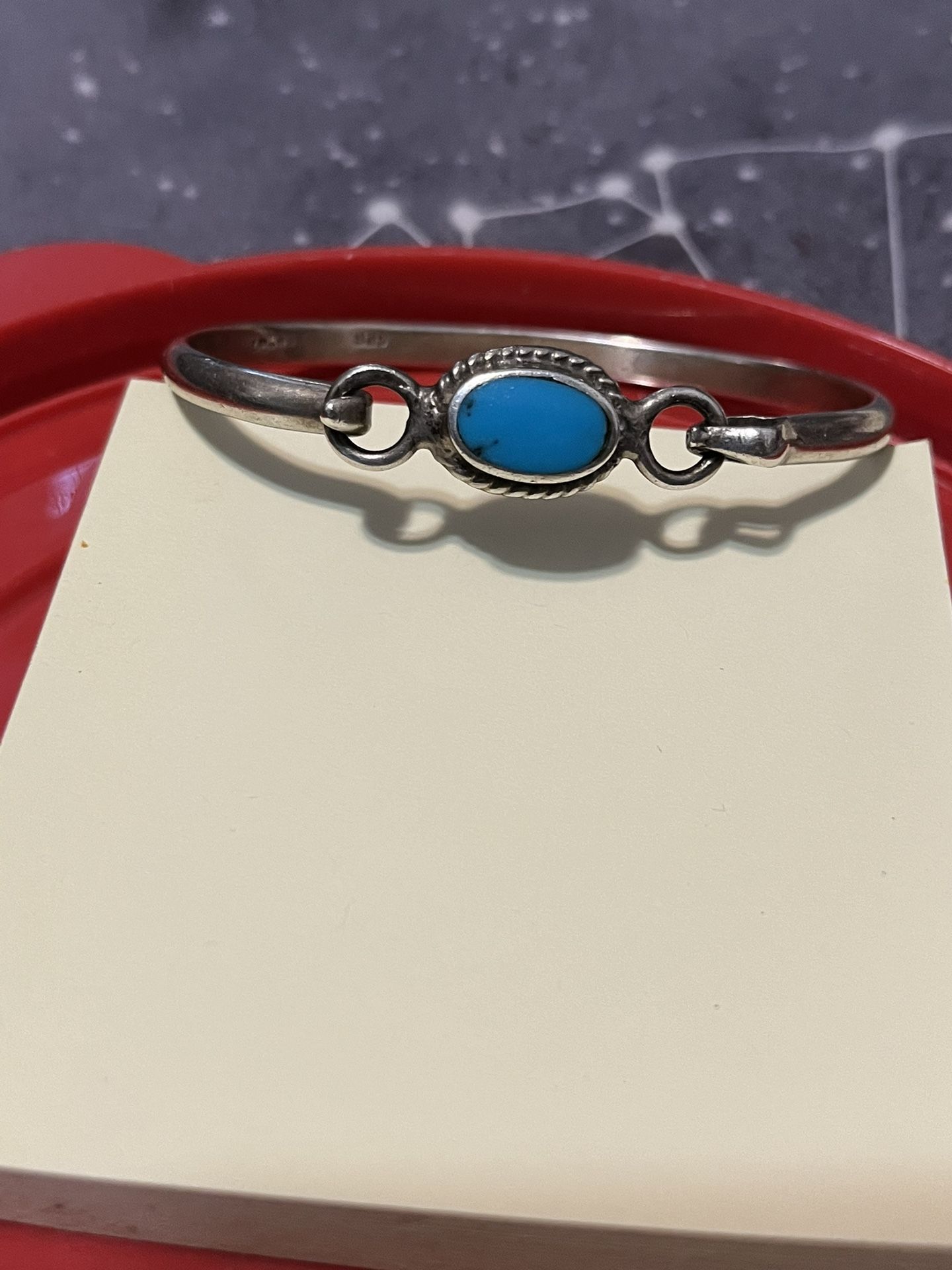 Silver & Turquoise Bracelet Women’s