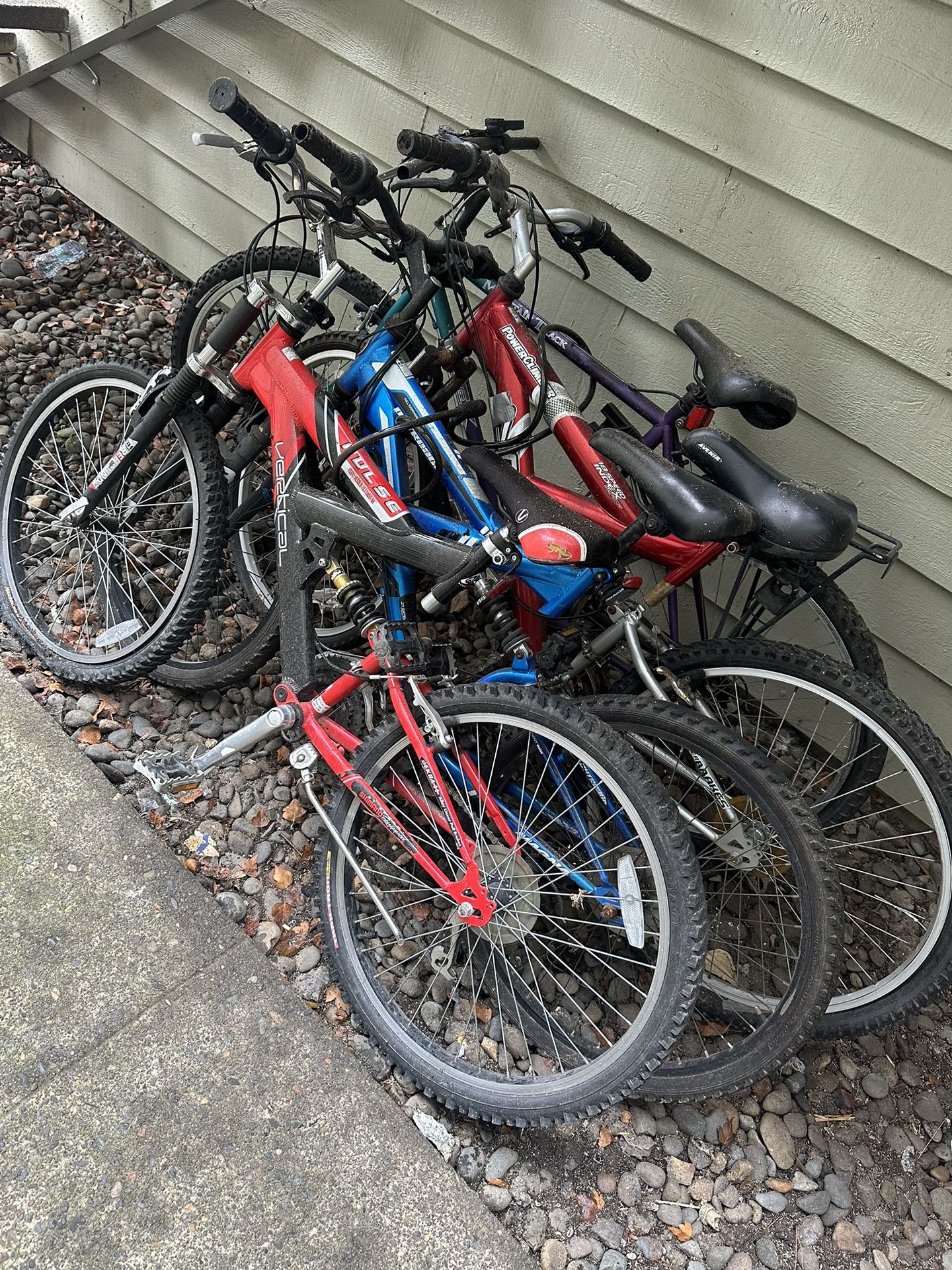 Good Bikes It Just Need Air Really Good Conditions Im selling All Bikes For 150