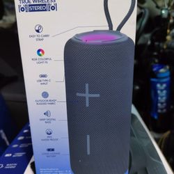 FISHER True Wireless Stereo RGB Light FX Bluetooth Speaker