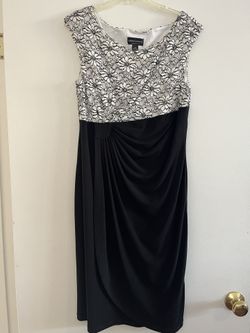 Formal Semi Fitted Dress Women Size 14