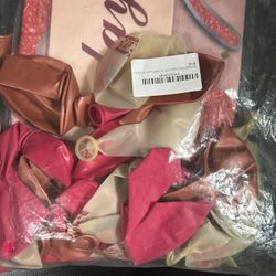 21st Birthday Rose Gold and Pink Party Decorations